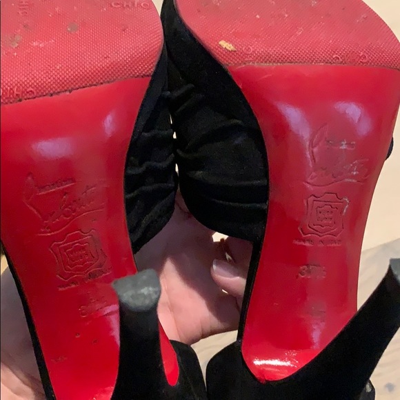 Authentic Christian Louboutin heels Sz. 37 1/2 - Picture 4 of 5